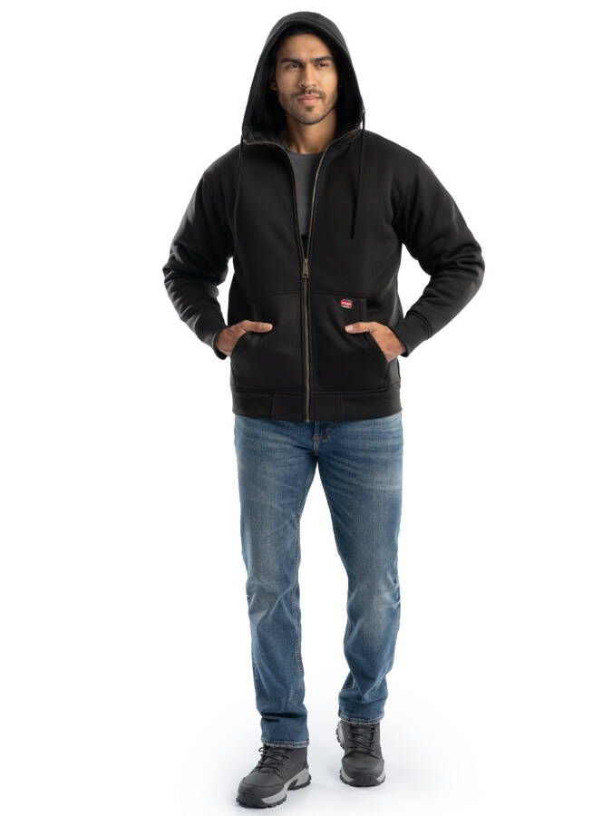 Wrangler Workwear Erkek Tam Fermuarlı Polar Kapüşonlu İş Ceket, S-3XL (Erkek ve Büyük Beden) - 10