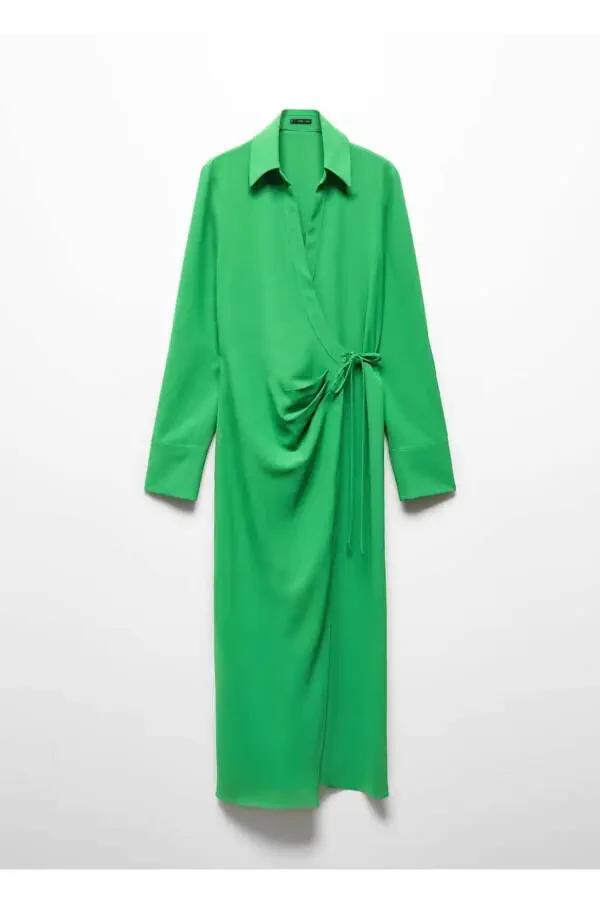 Wrap Dress Shirt - 3