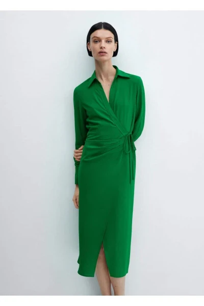 Wrap Dress Shirt - 5