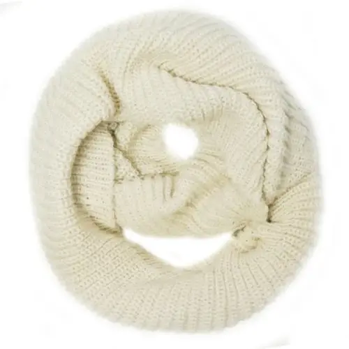 Wrapables Thick Knitted Winter Warm Infinity Scarf 