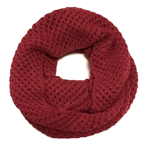 Wrapables Thick Knitted Winter Warm Infinity Scarf - WRAPABLES