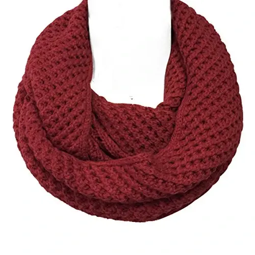 Wrapables Thick Knitted Winter Warm Infinity Scarf - 2