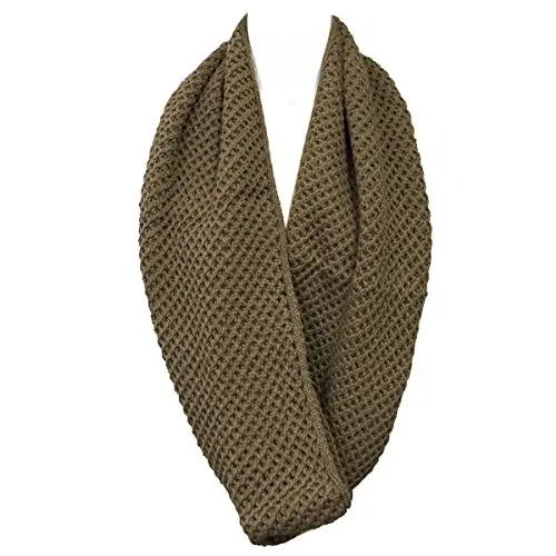 Wrapables Thick Knitted Winter Warm Infinity Scarf - WRAPABLES (1)
