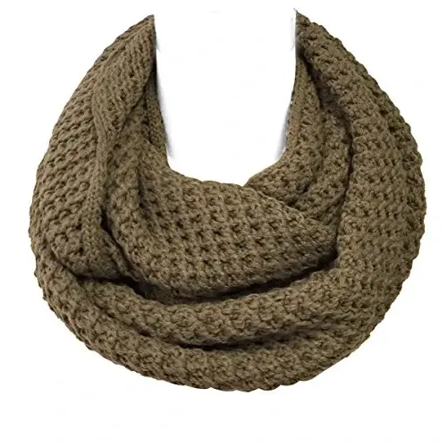 Wrapables Thick Knitted Winter Warm Infinity Scarf - 3