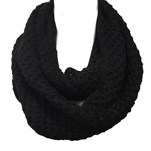 Wrapables Thick Knitted Winter Warm Infinity Scarf - 3