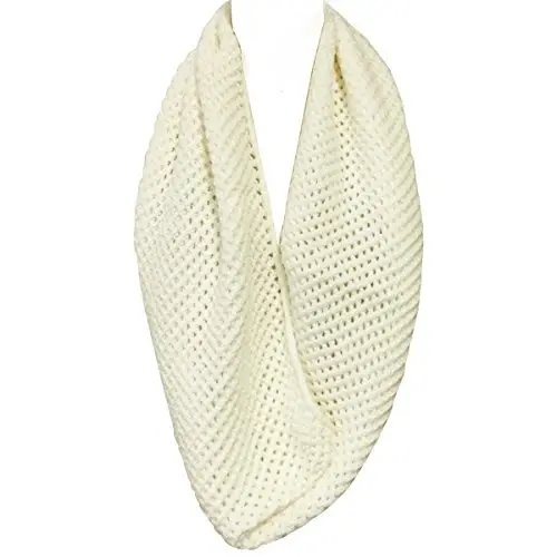 Wrapables Thick Knitted Winter Warm Infinity Scarf - WRAPABLES (1)