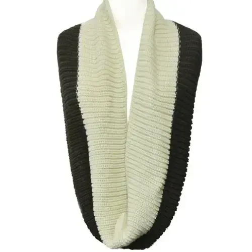 Wrapables Thick Knitted Winter Warm Infinity Scarf - 3