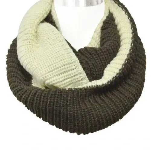 Wrapables Thick Knitted Winter Warm Infinity Scarf - 4