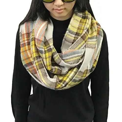 Wrapables Thick Knitted Winter Warm Infinity Scarf 