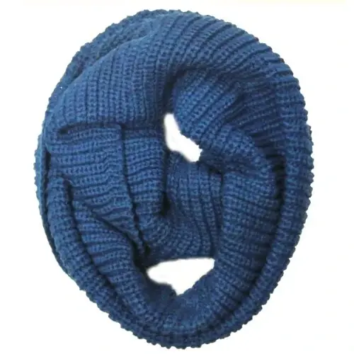 Wrapables Thick Knitted Winter Warm Infinity Scarf 