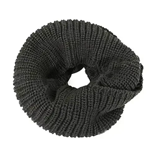 Wrapables Thick Knitted Winter Warm Infinity Scarf 