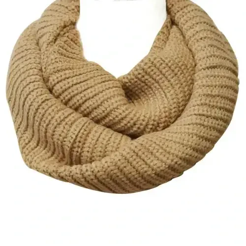 Wrapables Thick Knitted Winter Warm Infinity Scarf - 3
