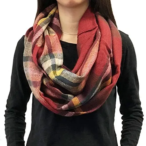 Wrapables Thick Knitted Winter Warm Infinity Scarf - WRAPABLES (1)