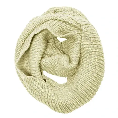 Wrapables Thick Knitted Winter Warm Infinity Scarf - 1