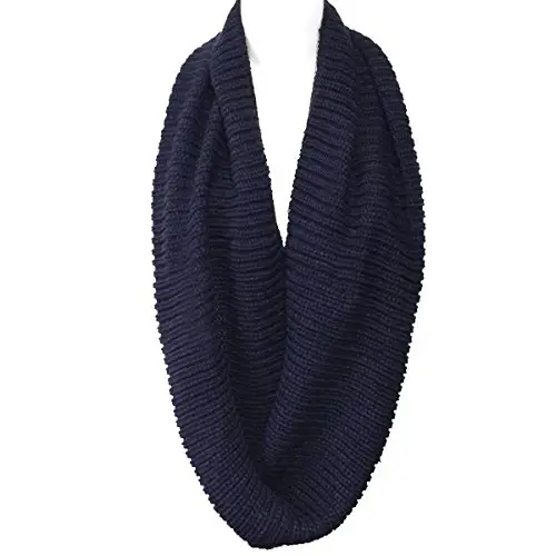 Wrapables Thick Knitted Winter Warm Infinity Scarf - 2