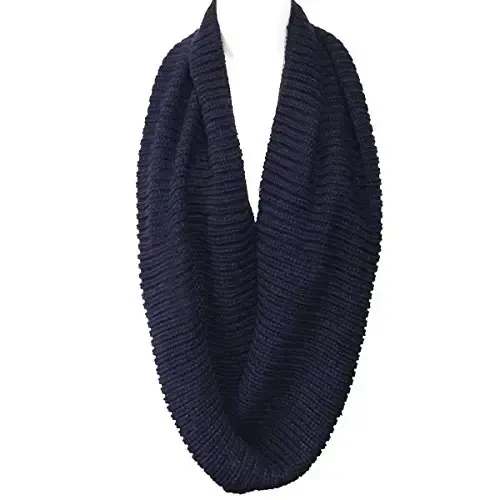 Wrapables Thick Knitted Winter Warm Infinity Scarf - WRAPABLES (1)