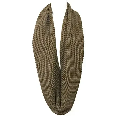 Wrapables Thick Knitted Winter Warm Infinity Scarf - WRAPABLES (1)