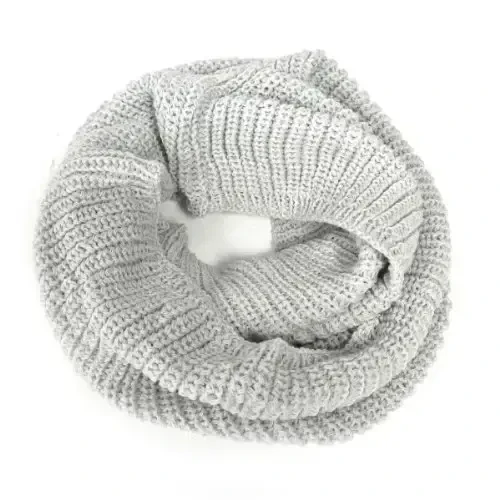 Wrapables Thick Knitted Winter Warm Infinity Scarf - WRAPABLES