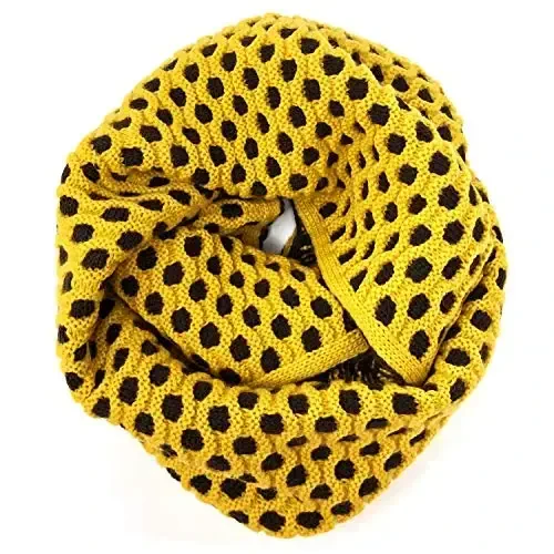 Wrapables Thick Knitted Winter Warm Infinity Scarf - WRAPABLES