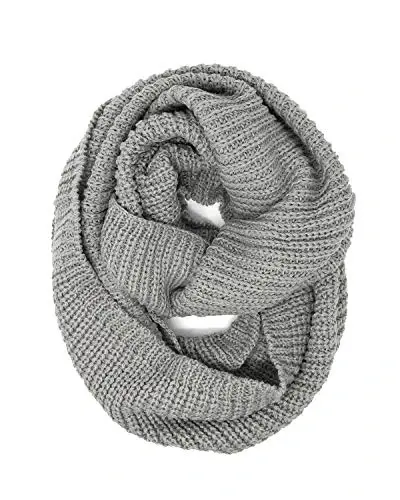 Wrapables Thick Knitted Winter Warm Infinity Scarf - 1