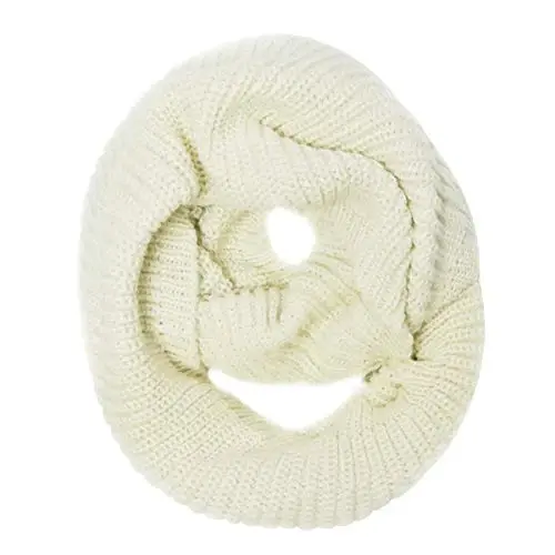 Wrapables Thick Knitted Winter Warm Infinity Scarf - 1