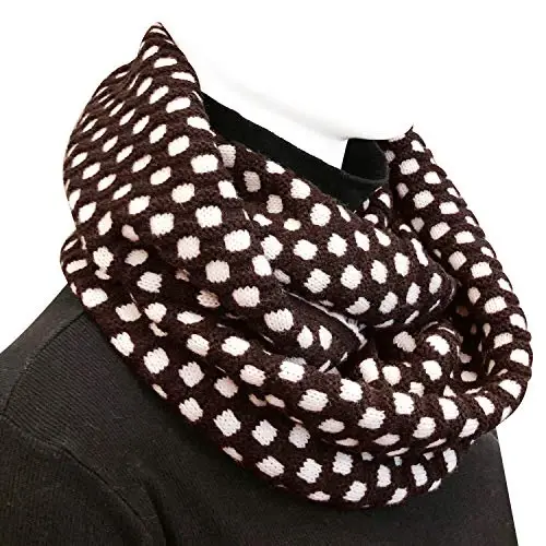 Wrapables Thick Knitted Winter Warm Infinity Scarf - 11