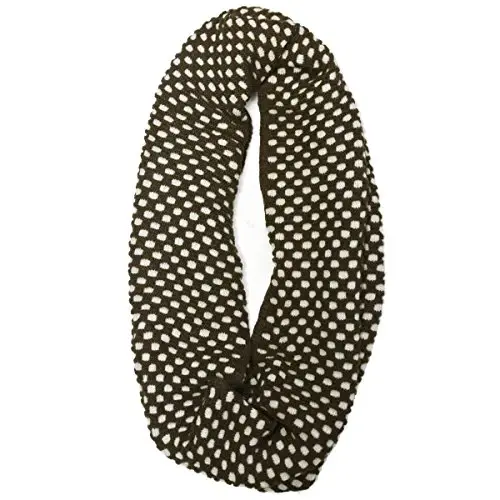 Wrapables Thick Knitted Winter Warm Infinity Scarf - WRAPABLES (1)