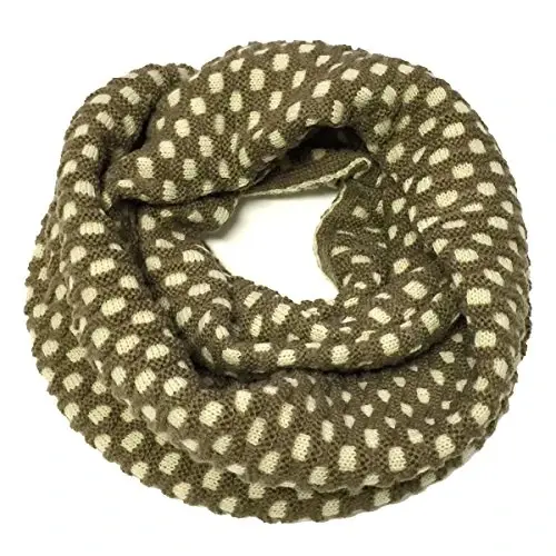 Wrapables Thick Knitted Winter Warm Infinity Scarf - 1