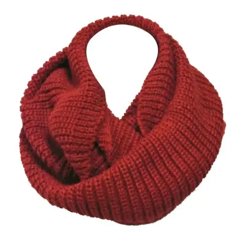 Wrapables Thick Knitted Winter Warm Infinity Scarf - 4