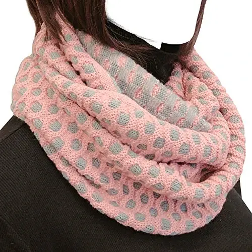 Wrapables Thick Knitted Winter Warm Infinity Scarf - 6