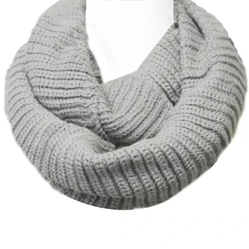 Wrapables Thick Knitted Winter Warm Infinity Scarf - 3