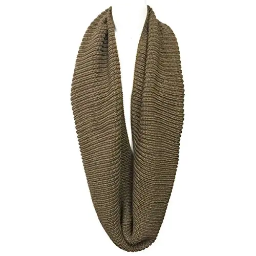 Wrapables Thick Knitted Winter Warm Infinity Scarf - WRAPABLES (1)