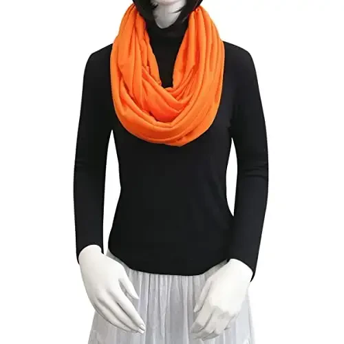 Wrapables Soft Jersey Knit Infinity Scarf - 4
