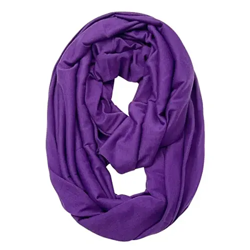 Wrapables Soft Jersey Knit Infinity Scarf - 1
