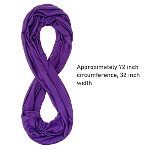 Wrapables Soft Jersey Knit Infinity Scarf - 2