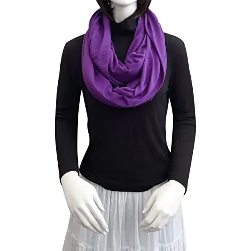 Wrapables Soft Jersey Knit Infinity Scarf - 4