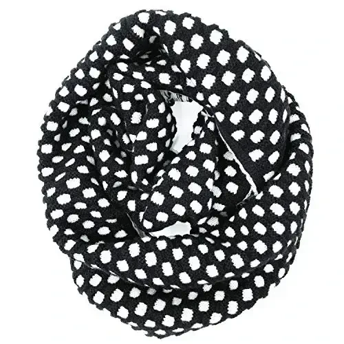 Wrapables Thick Knitted Winter Warm Infinity Scarf - WRAPABLES