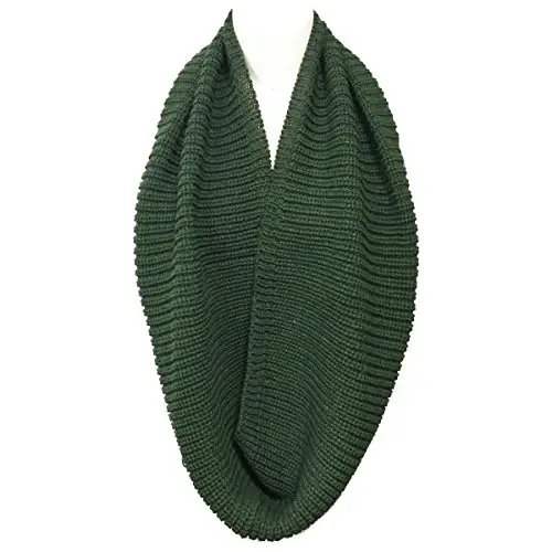 Wrapables Thick Knitted Winter Warm Infinity Scarf - WRAPABLES (1)