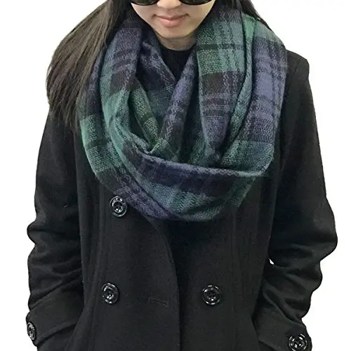 Wrapables Thick Knitted Winter Warm Infinity Scarf - WRAPABLES