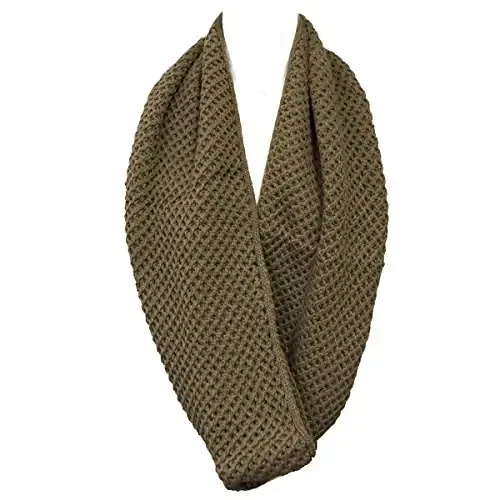 Wrapables Thick Knitted Winter Warm Infinity Scarf - WRAPABLES (1)