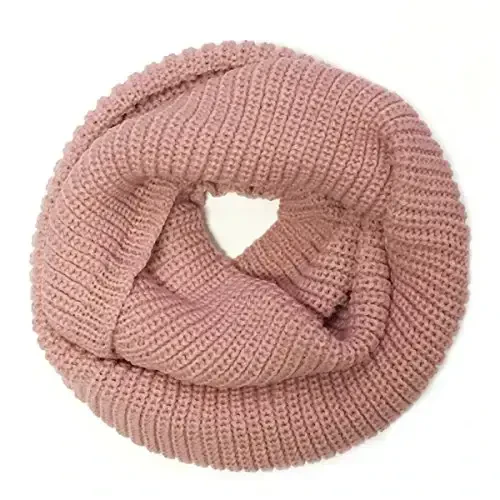 Wrapables Thick Knitted Winter Warm Infinity Scarf - WRAPABLES