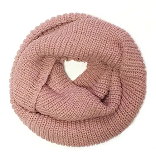 Wrapables Thick Knitted Winter Warm Infinity Scarf 