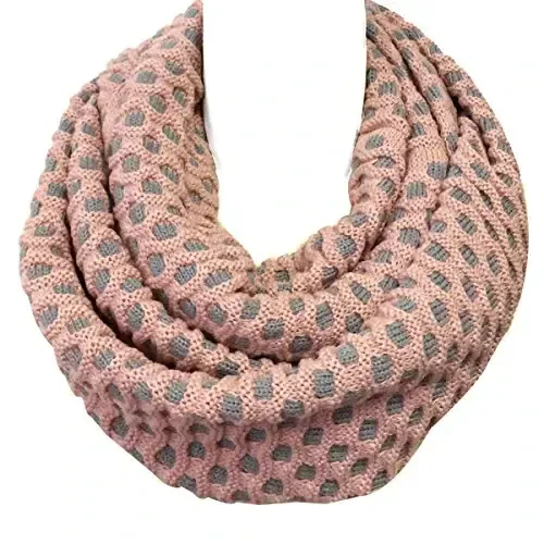 Wrapables Thick Knitted Winter Warm Infinity Scarf - 3