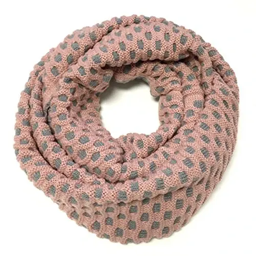 Wrapables Thick Knitted Winter Warm Infinity Scarf - 1