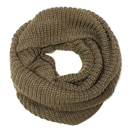 Wrapables Thick Knitted Winter Warm Infinity Scarf - 1