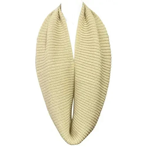 Wrapables Thick Knitted Winter Warm Infinity Scarf - WRAPABLES (1)