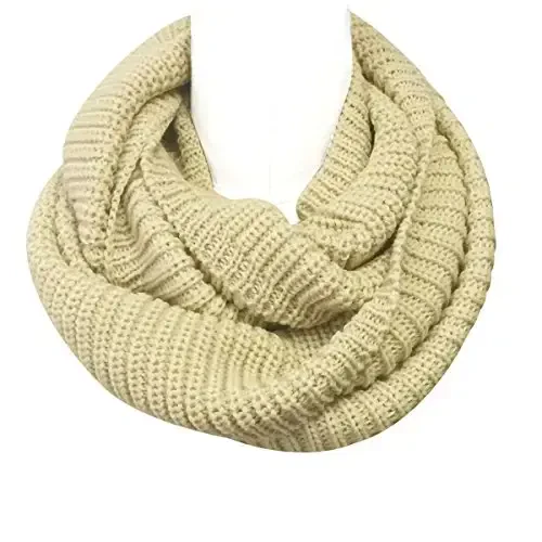 Wrapables Thick Knitted Winter Warm Infinity Scarf - 3