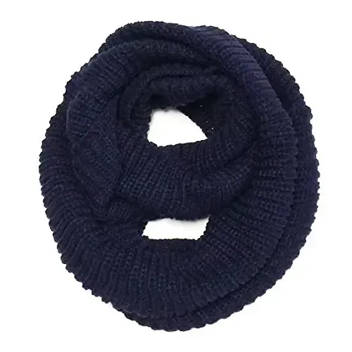 Wrapables Thick Knitted Winter Warm Infinity Scarf - 1
