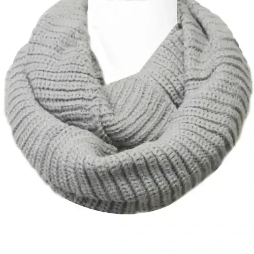 Wrapables Thick Knitted Winter Warm Infinity Scarf - 3