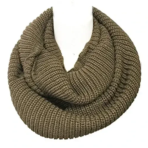 Wrapables Thick Knitted Winter Warm Infinity Scarf - 3